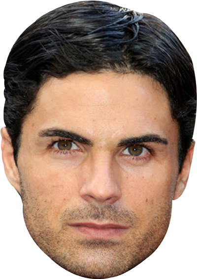 Mikel Arteta Celebrity Face Mask
