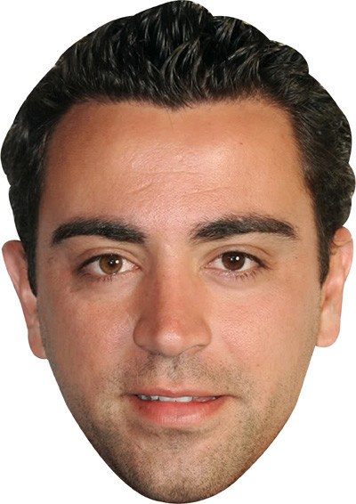 Xavi1 Footballer Celebrity Face Mask