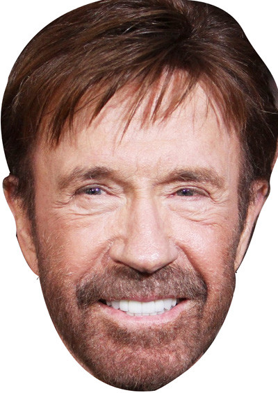 Chuck Norris New Celebrity Face Mask