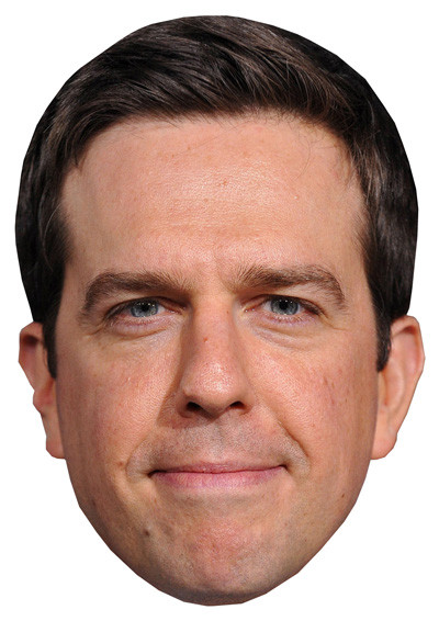 Ed Helms Celebrity Face Mask
