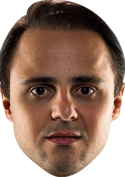 Felipe Massa Celebrity Face Mask