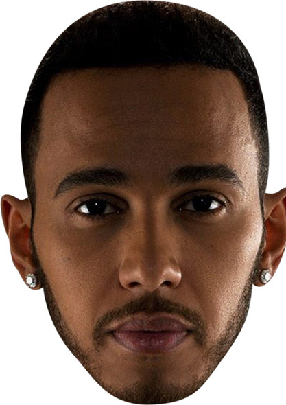 Lewis Hamilton Celebrity Face Mask