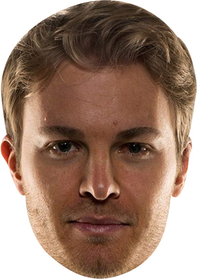 Nico Rosberg Celebrity Face Mask