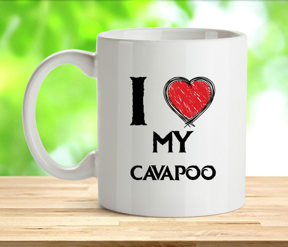 I Love My Cavapoo Mug
