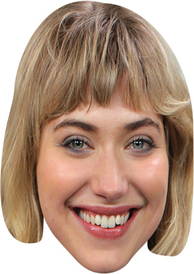Imogen Poots Tv Stars Face Mask