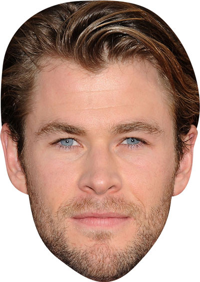 Chris Hemsworth Tv Stars Face Mask