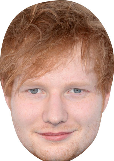 Ed Sheeran New 2018 Tv Stars Face Mask