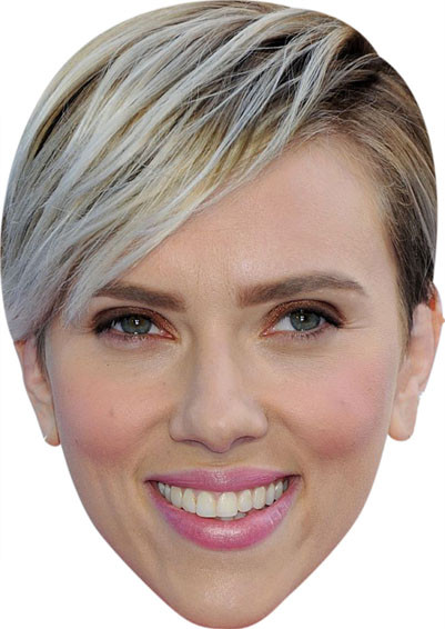 Scarlett Johansson Tv Stars Face Mask
