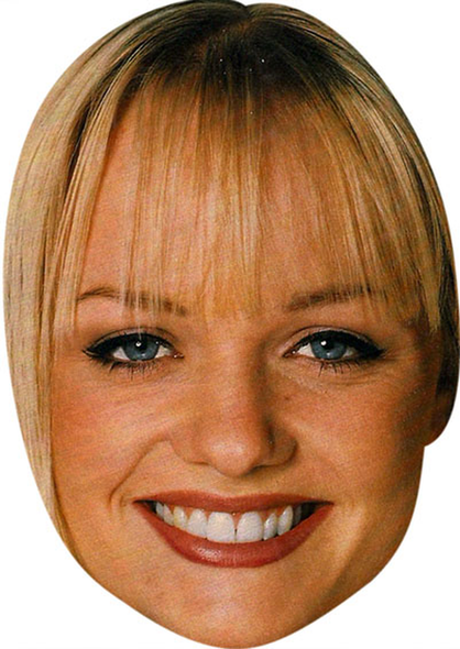 Baby Spice 2 Tv Stars Celebrity Party Face Mask | Fancy Dress