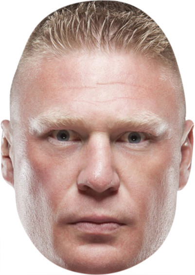 Brock Lesner Celebrity Face Mask Party Mask
