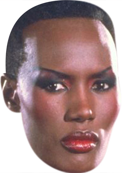 Grace Jones May Day Bond Celebrity Face Mask Party Mask