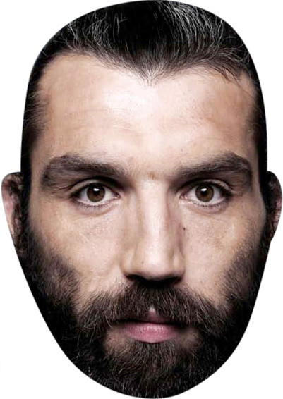 Sebastian Chabal Celebrity Face Mask Party Mask
