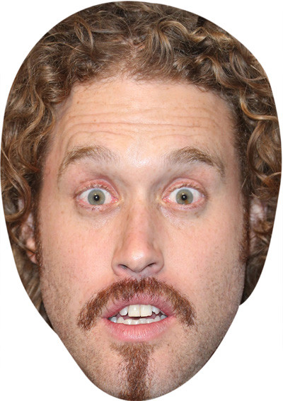 Tj Miller Comedian Face Mask