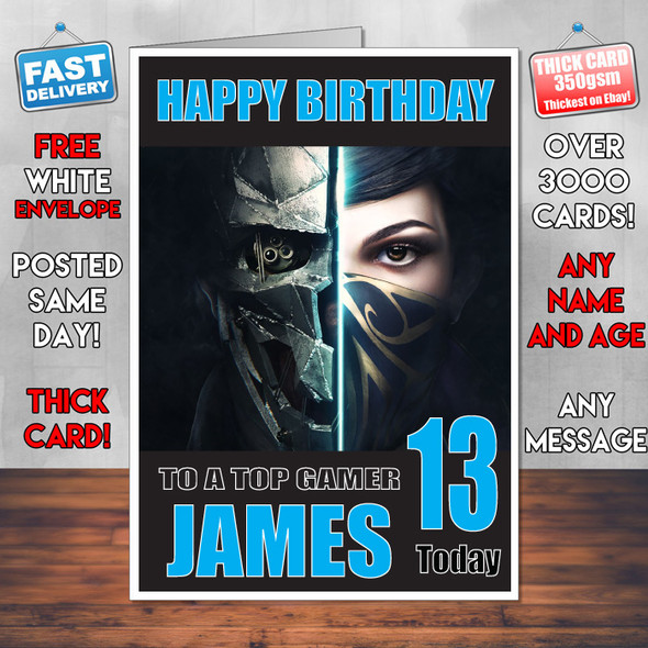 Dmc Devil May Poison Bm1 Personalised Birthday Card
