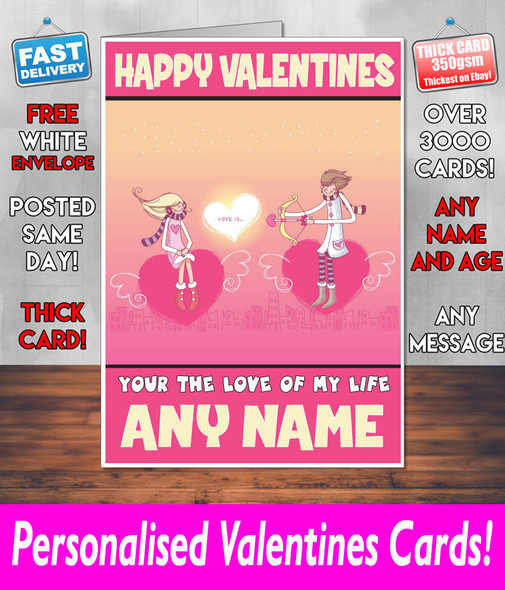 His Or Hers Valentines Day Card KE Design8 Valentines Day Card