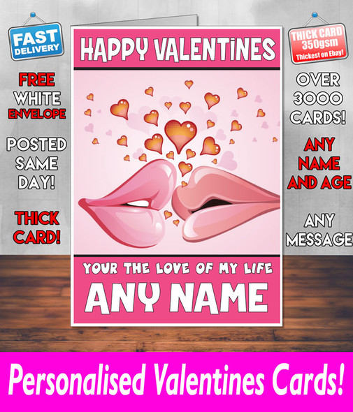 His Or Hers Valentines Day Card KE Design12 Valentines Day Card