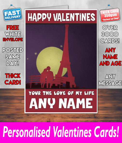 His Or Hers Valentines Day Card KE Design96 Valentines Day Card