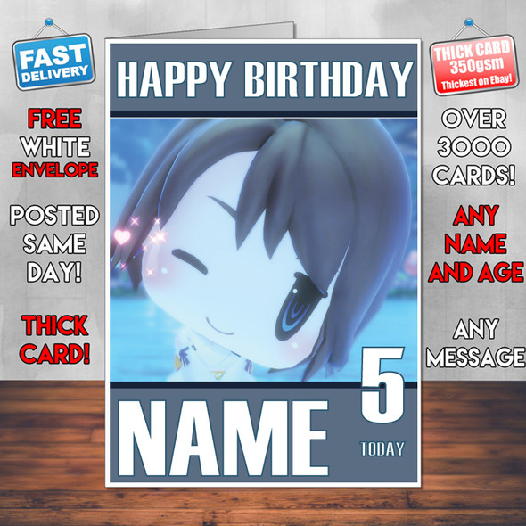Final Fantasy Worlds 2016 Personalised Birthday Card