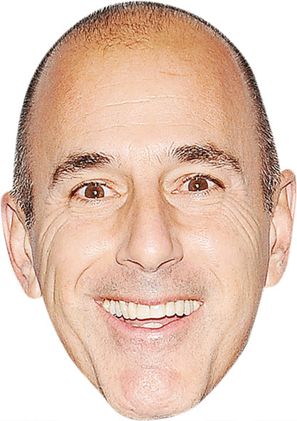 Matt Lauer MH 2018 Celebrity Face Mask