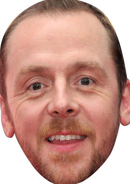 Simon Pegg (2) Celebrity Face Mask