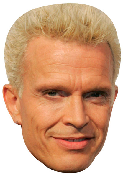 Billy Idol Music Celebrity Face Mask