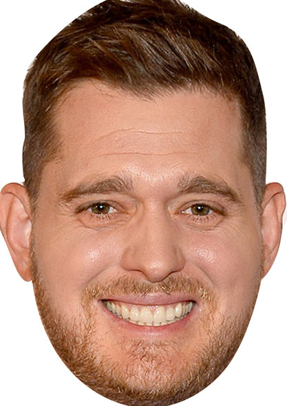 Michael Buble Music Celebrity Party Face Mask | Fancy Dress