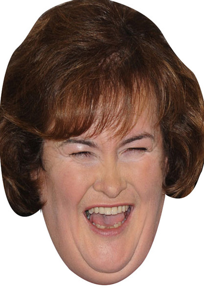 Susan Boyle Mint 2018 Music Celebrity Face Mask