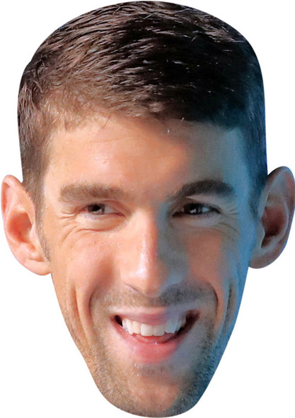 Michael Phelps 2018 Sports Celebrity Face Mask