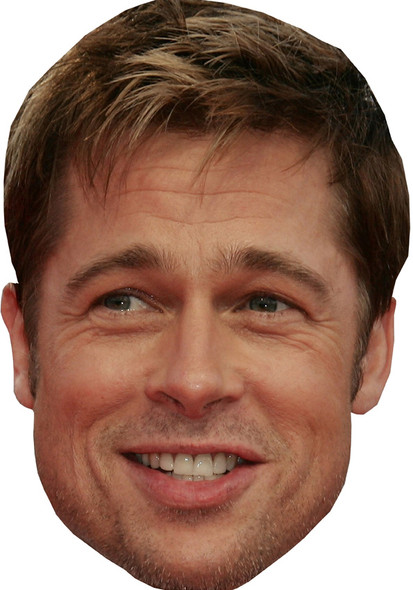 Bradd Pitt Movie Celebrity Party Face Mask
