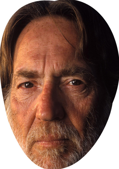 Willie Nelson Spicewood 1998 Celebrity Party Face Mask