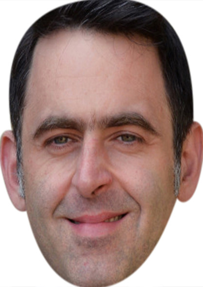 Ronnie O Sullivan Sports Star Celebrity Party Face Mask | Fancy Dress