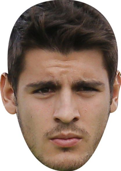 Alvaro Morata Football Sensation Celebrity Party Face Mask | Fancy Dress