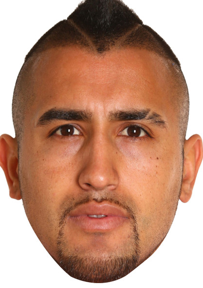 Arturo Vidal Chile Football Sensation Celebrity Party Face Mask | Fancy Dress