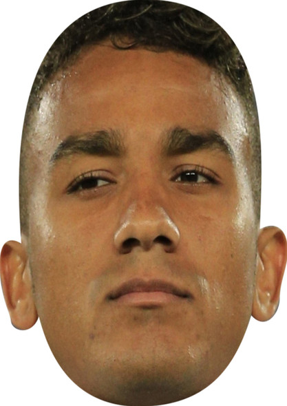 Danilo Football Sensation Celebrity Party Face Mask | Fancy Dress