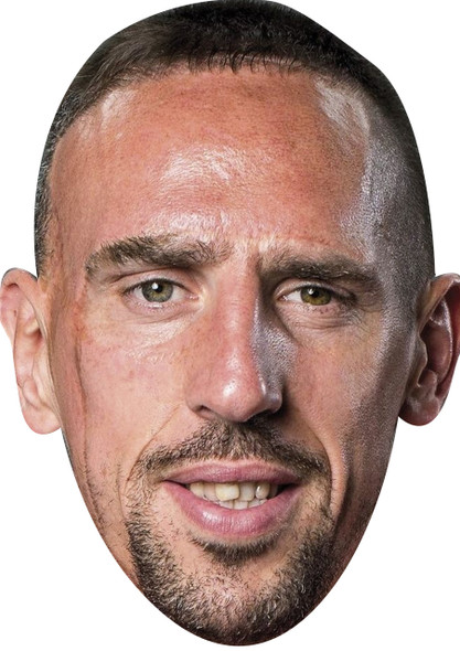 Franck Ribery France Football Sensation Celebrity Party Face Mask | Fancy Dress