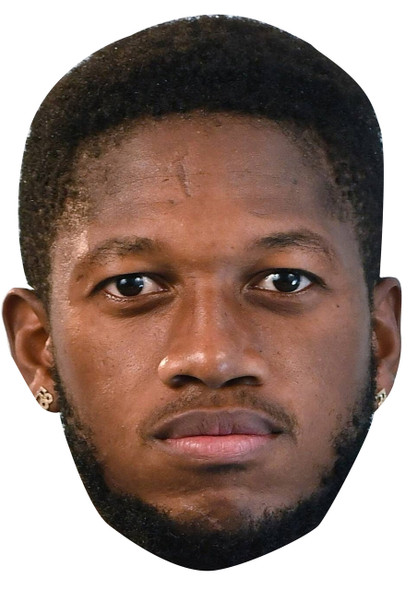 Fred Man Utd Football Sensation Celebrity Party Face Mask | Fancy Dress
