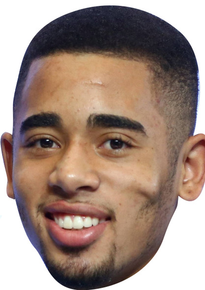 Gabriel Jesus Brazil Football Sensation Celebrity Party Face Mask | Fancy Dress