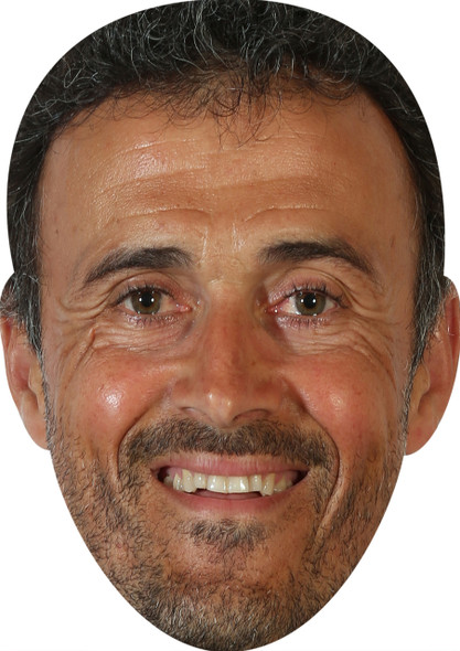 Luis Enrique Barac Football Sensation Celebrity Party Face Mask | Fancy Dress