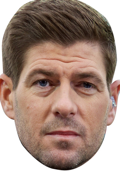 Steven Gerrard 2 Football Sensation Celebrity Party Face Mask | Fancy Dress