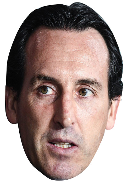 Unai Emery Football Sensation Celebrity Party Face Mask | Fancy Dress
