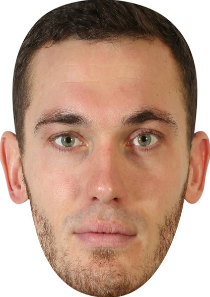Vermaelen Football Sensation Celebrity Party Face Mask | Fancy Dress