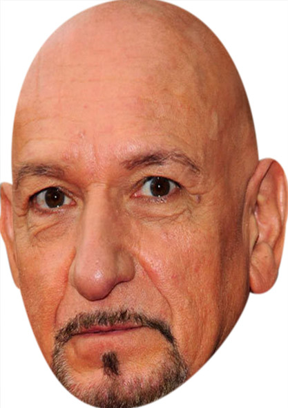 Ben Kingsley Tv Movie Star Face Mask