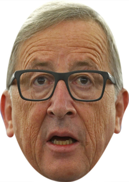 Jean Claude Juncker Tv Movie Star Face Mask