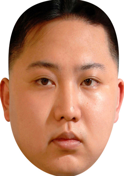 Kim Jong Un 2018 Tv Movie Star Face Mask