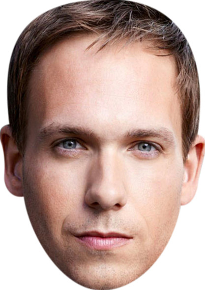 Patrick J Adams 2 Tv Movie Star Face Mask