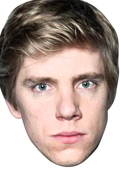 Ryan Hawley Tv Movie Star Face Mask