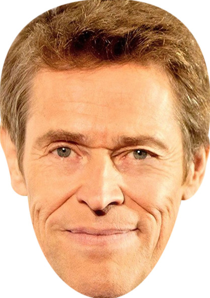 Willem Dafoe Tv Movie Star Face Mask