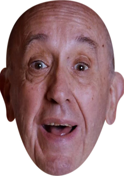 Pope Francis Mo Celebrity Politician Celebrity Party Face Mask | Fancy Dress