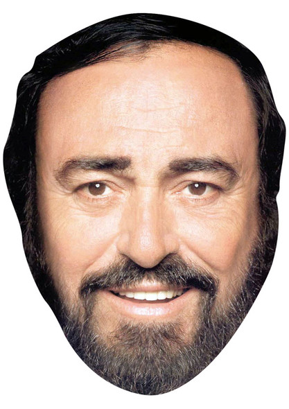 Luciano Pavarotti Jb Actor Movie Tv Celebrity Face Mask