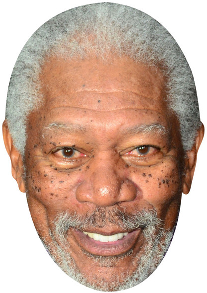 Morgan Freeman Jb Actor Movie Tv Celebrity Face Mask